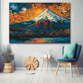 Mount Fuji Japan Painting by Numbers - Shipping from DE